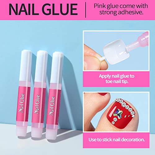 Complete Acrylic Nails Set with Tools for Professional Nail Art, Easy Application, 100-Piece Kit - Image 5