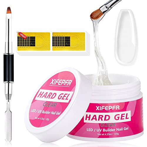 Gel overlay for acrylic nails