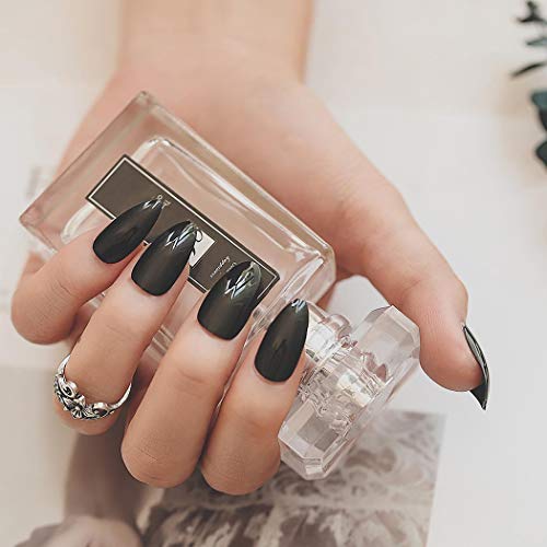 Black and red stick-on nails. - Image 6