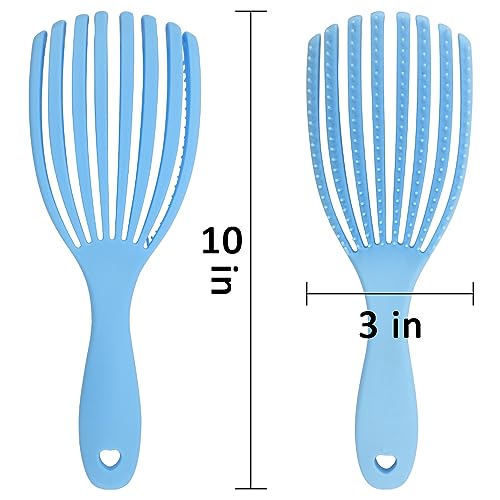 Gentle Glide Detangling Brush for Curly Hair with Smooth Finish, 1 Count - Image 2