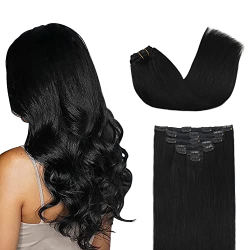 30-Inch Clip-In Human Hair Extensions