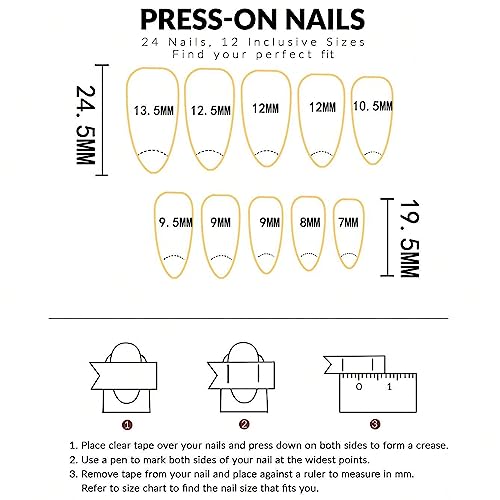 Orange and white acrylic nails for a vibrant look. - Image 8