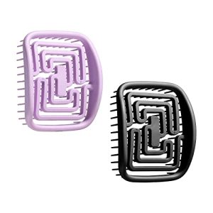 Flexible Manta Hair Brush for All Hair Types with Soft Touch Handle Large