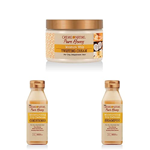 Creme Of Nature Black Castor Oil Shampoo 12 oz for Moisture and Strength