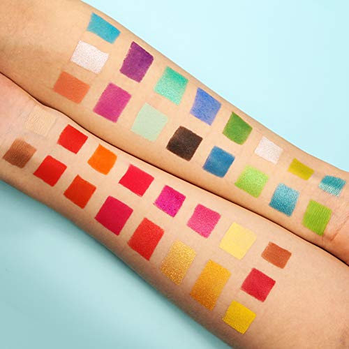 Blue & Orange Eyeshadow Palette - Image 5