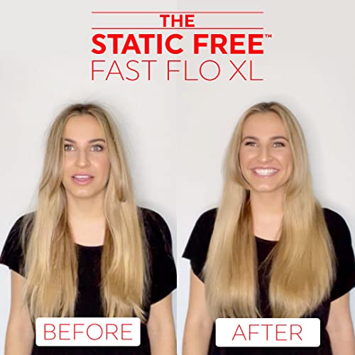 Cricket Fast Flo Static-Free Hair Brush 10 inch for Smooth, Tangle-Free Styling - Image 4