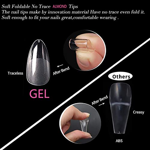 Almond Shape Acrylic Nails for Stylish and Elegant Nail Designs - Image 5
