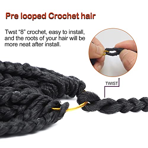 14 Inch 100% Human Hair Crochet Braids for Easy Styling - Image 4