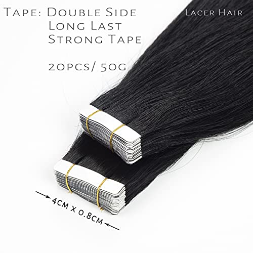 Premium 20 Inch Brown Human Hair Extensions - Seamless Blend for All Hair Types - Image 5