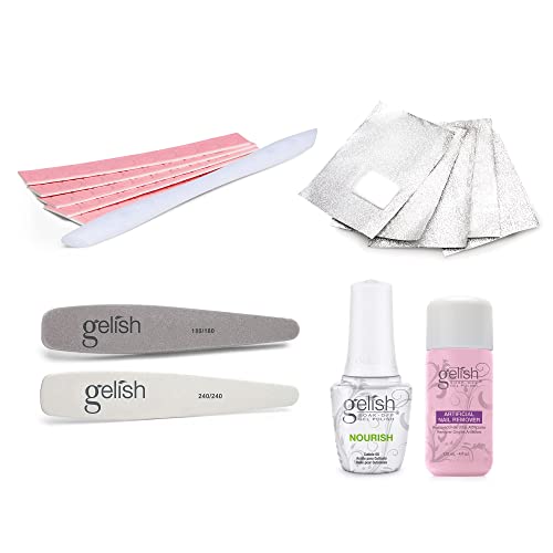 Gelish 4 oz Artificial Nail Remover Gel for Easy and Effective Gel Polish Removal