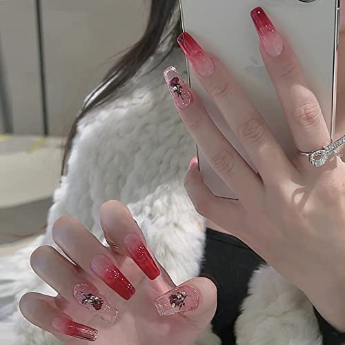 Rose-Inspired Acrylic Nail Design Kit for Elegant and Stylish Nail Art - Image 6