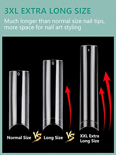 Tapered Square Acrylic Nail Design - Image 4