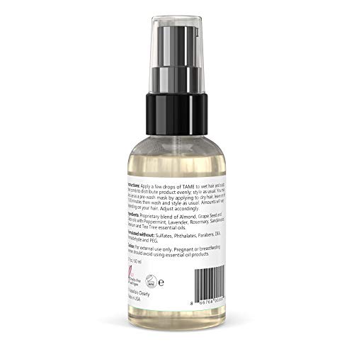 99% Natural Anti-Frizz Hair Treatment for Smooth Manageable Hair 8 oz - Image 6