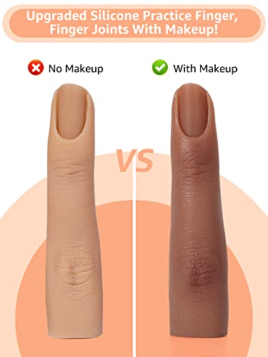 Swollen Finger Relief Acrylic Nail Kit with Comprehensive Causes and Solutions Guide - Image 3