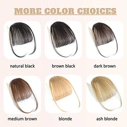 Clip-On Human Hair Bangs - Image 4