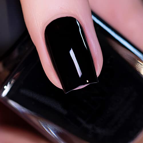 ?Stylish Black Nail Polish Inspiration? - Image 2