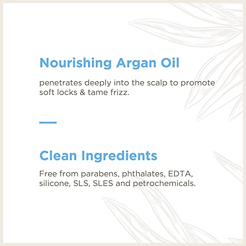 Argan Oil Hydrating Shampoo for Moisture and Shine 16 oz Bottle - Image 4