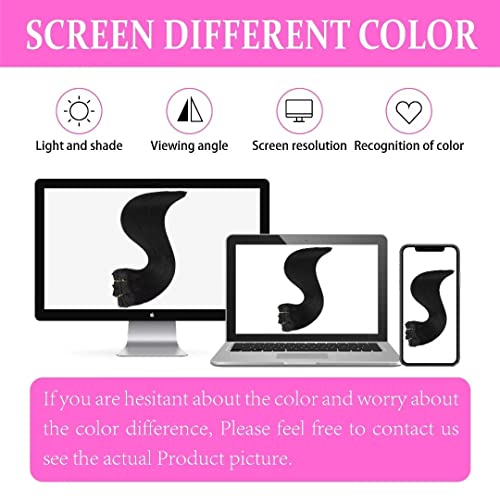Clip-In Human Hair Extensions 20 Inch Natural Volume and Length - Image 5