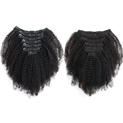 ?Kinky Afro Human Hair Clip Ins? - Image 4