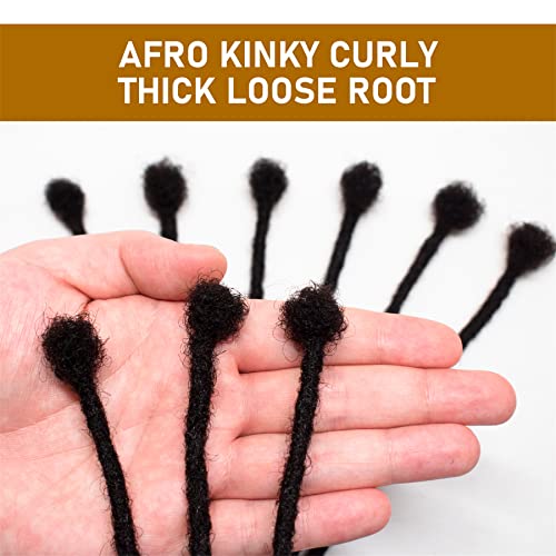 Natural Brown Human Hair Dreadlock Extensions 20 Inches Long for Full Styles - Image 8