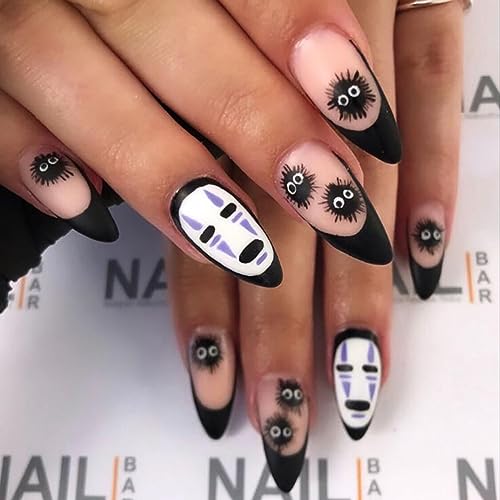 Anime Style Stick-On Nails for Effortless Fun Nail Art Various Sizes