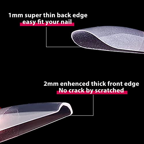 Natural Soft Pink Acrylic Nail Set for Effortless, Long-Lasting Beauty - Image 4
