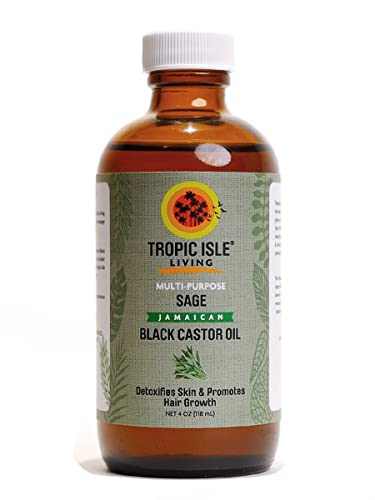 Black Castor Flaxseed Oil Leave-In Conditioner for Softness Moisture 8 oz