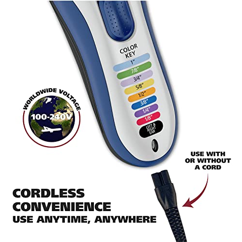 Professional Men's Human Hair Clippers - High-Performance Grooming Tool for Home Use 13mm - Image 4