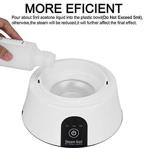 Gel Nail Polish Remover for Acrylic Nails 8oz Easy Use Formula - Image 9