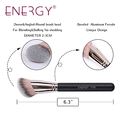 Pro Mac Foundation Brush for Flawless Application, New, Professional Makeup Tool - Image 2