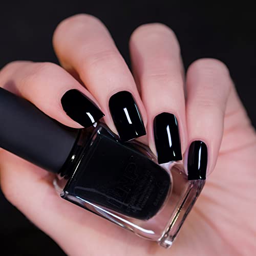 ?Stylish Black Nail Polish Inspiration? - Image 3