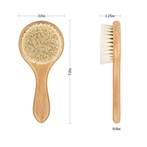 Gentle Soft Bristle Baby Boy Hair Brush for Infant Grooming and Safe Hair Care - Image 6