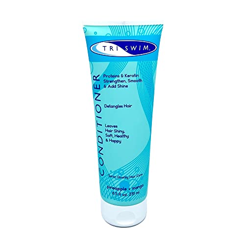 Swim Hair Conditioner Chlorine Protection 8 oz Moisturizing Formula for Swimmers