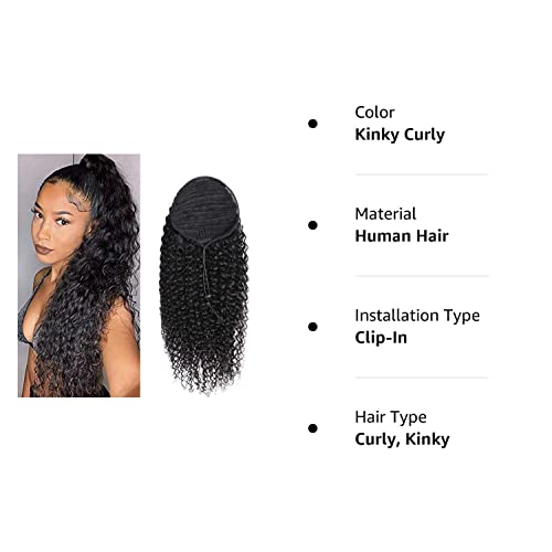 18 Inch Natural Human Hair Drawstring Ponytail for Effortless Styling - Image 10
