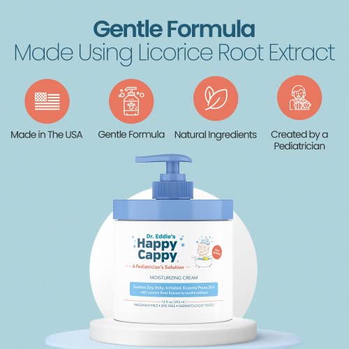 Baby Eczema Hair Cream 4 oz Moisturizing Relief for Sensitive Scalps - Image 3