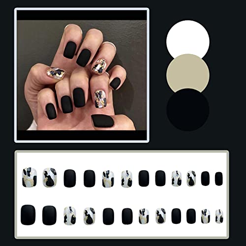 Luxury Black and Gold Acrylic Nail Art Kit for Stunning Professional Designs - Image 6