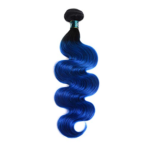Premium Blue Human Hair Bundles Extensions 100g Each for Full Look - Image 8