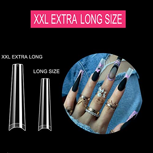 Ballerina-shaped Acrylic Nails - Image 4