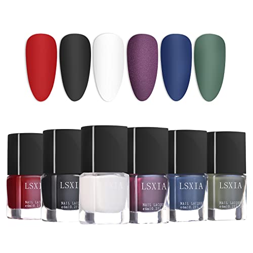 Matte Blue 15ml Nail Polish for Long-Lasting Smooth Finish