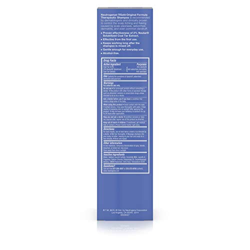 T/Gel Therapeutic Shampoo for Flaky Scalp 8 fl oz Bottle - Image 12
