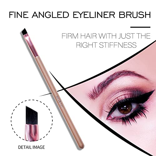 MAC Precision Liquid Eyeliner Brush with Soft Bristles and Easy Grip Handle - Image 2