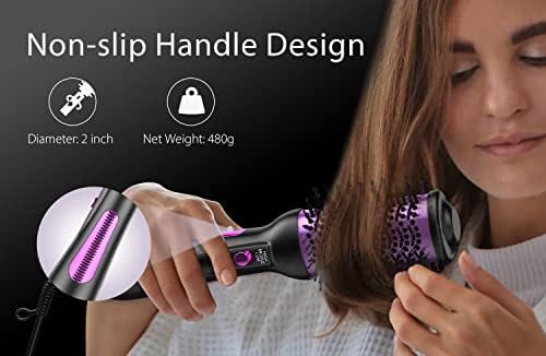 13-Inch Roller Brush Hair Dryer 1000 Watts for Fast, Easy Styling - Image 3