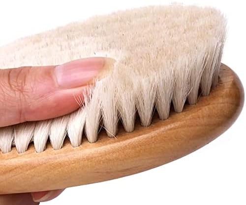 Gentle Soft Bristle Baby Hair Brush for Comfortable Grooming - USA Made - Image 5