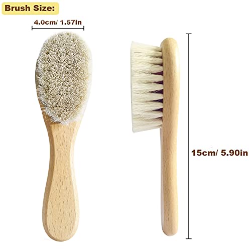 Gentle Baby Goat Hair Makeup Brush for Sensitive Skin Application - Image 5