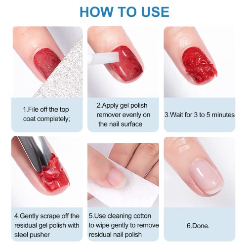 360 Gel Nail Polish Remover Kit - Image 6