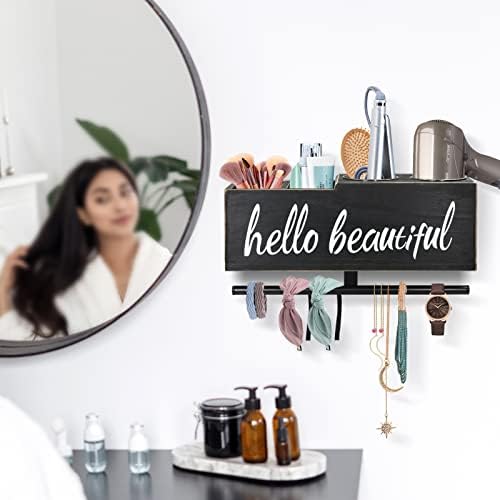 Heat-Resistant Hair Tool Organizer for Flatiron and Blow Dryer - Image 2