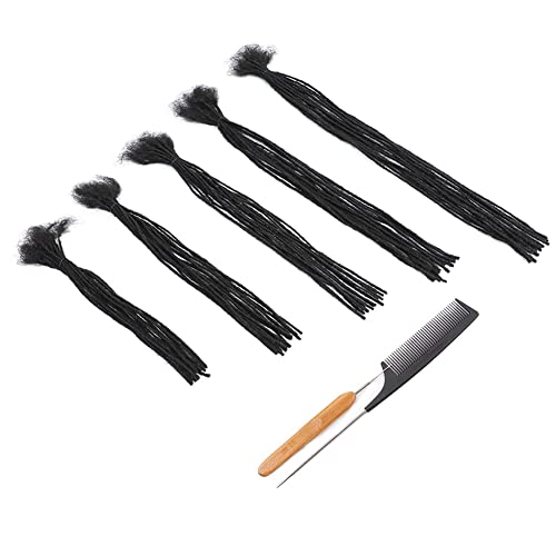 22 Inch 100% Remy Human Hair Extensions for Braiding - Natural Black - Image 7