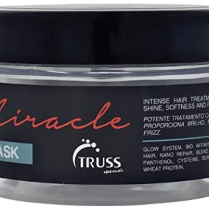 Frizz-fighting hair mask for easy detangling.