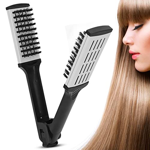 Flat hair brush with bristles. - Image 4