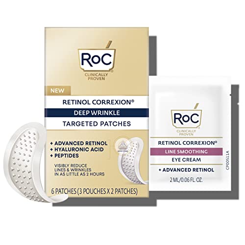 Roc Retinol Deep Wrinkle Eye Cream 0.5 oz for Fine Lines and Dark Circles